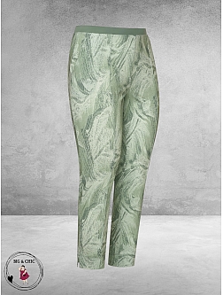 PLUS BASICS Broek/Pants 7/8 Green Meadow